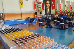 Mezuniyet Organizasyonu - Mezuniyet Süslemesi - Kokteyl Masa Kiralama - Catering